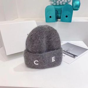 Bonnet de luxe pour hommes et femmes, marque de styliste, Alphabet, multicolore, tendance, en peluche, Hats250w