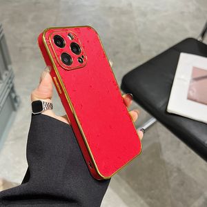 Fundas de teléfono de marca de diseñador de lujo para iPhone 14 15 Promax 11 12 13 Pro max 12Pro 13Pro Funda de cuero de PU Funda protectora de silicona a prueba de golpes para cámara