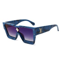 Óculos de sol de marca de luxo, óculos de sol feminino, masculino, feminino, óculos de sol, lente UV400, unissex, com caixa, moda, praia, ao ar livre, Adumbral