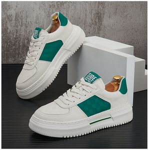 Designer de luxe Respirant Casual Chaussures De Mariage D'affaires De Mode Coussin D'air Hommes Baskets Printemps Blanc À Lacets En Plein Air Tennis Marche Mocassins C54