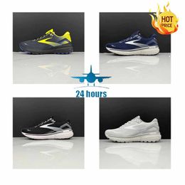 Diseñador de lujo Brooks Ghost 15 zapatos de running de moda de alta calidad zapatos para caminar casuales livianos sin alivio zapatos duraderos para hombres entrenadores