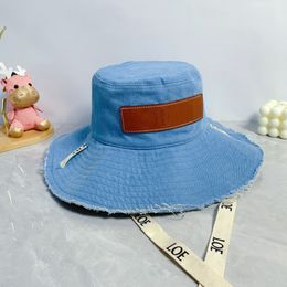 Luxe designer emmer hoed mannen vrouwen honderd take hoed casquette voorjaar zomer herfst beanie zonlicht schaduw wijd ram hoed