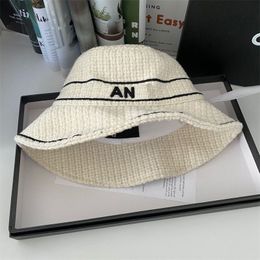 Sombreros de cubo de diseñador de lujo Sombreros de béisbol negros para hombre Sombreros tejidos blancos Sombrero de pescador de diseñador para mujer Sombrero de sol ajustado Fedora de otoño202210