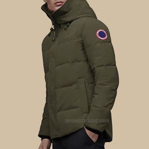 Luxury designer canadian mens down parkas jackets winter hoodied outdoor canada down jacket couple green goose coat m1023