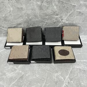 Designer de luxe porte-cartes Mini portefeuille porte-cartes style plaid luxes hommes portefeuille concepteurs femmes portefeuille haut de gamme portefeuille avec boîte