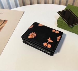 Titulaires de cartes de créateurs Portefeuilles Porte-cartes avec style d'impression Portefeuille pour hommes Designers Femmes Portefeuille et boîte # 11 * 9cm