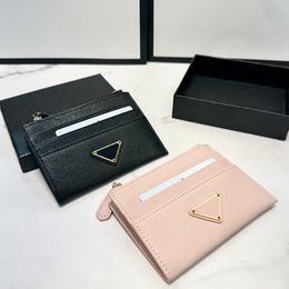 Porte-cartes de créateurs de luxe Portefeuilles Mode Unisexe Exquis et Pratique Portefeuille en cuir véritable de haute qualité pour femmes et hommes