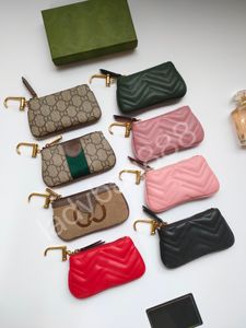 Designer de luxe porte-cartes classique loisirs pour femmes porte-cartes de crédit G cuir de vachette Ultra mince portefeuille hommes femmes portefeuille