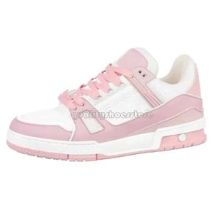 Chaussures de sport de luxe Emed Ely Trainer Sneaker Blanc Noir Bleu Ciel Abloh Vert Denim Rose Rouge S Virgil Hommes Baskets Casual Viutonly Vittonly Baskets 177