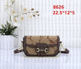 Luxe ontwerper Cherry Mini Flap Crossbody tas Italië merk Dubbele letter vrouwen schoudertas hoogwaardige dame echt leer woc keten sacoche tassen munt portemonnee