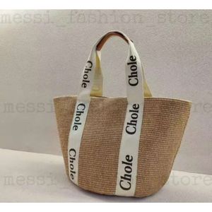 Diseñador de lujo Bolso de chlole bolso de playa bolso de bolso de bolso de mano para mujeres bolsos de hombro tejido de hierba