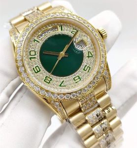 Montre de luxe de créateur de mode classique entièrement automatique pour femme, taille 36 mm, bracelet serti de cadran en diamant, fonction étanche, cadeau de Noël