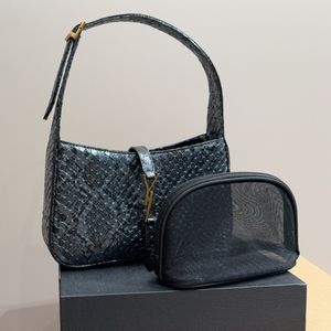 Luxe Designer Klassiek LE Serpentine Schoudertas Handtas Frans merk Mode Echt leer Dames Hobo Onderarmtas Hoge kwaliteit Luxe Mesh Make-up Tas