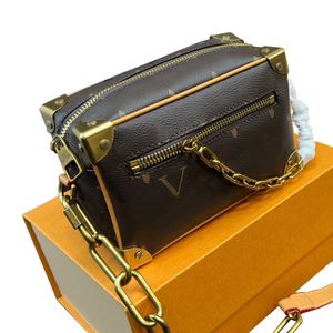 Concepteur de luxe classique camion doux coffre crossbody sac marque française les femmes mini couvertures en cuir authentique sacs d'épaule célèbre paris fleurie fleurie sac à main