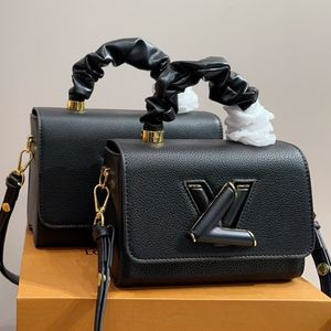 Luxe Designer Klassieke Schoudertassen met Draaigreep Handtassen Franse Merk Mode Dames Originele Hardware Flap Crossbody Tas Bakken Hoge Kwaliteit Echte Lederen Tas