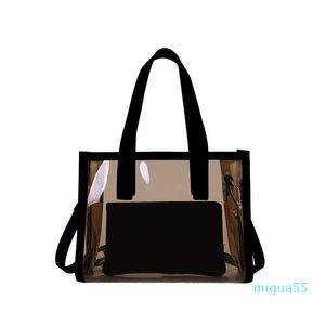 Designer de luxe classique portefeuille sac à main dames mode pochette transparente en cuir souple pli sac de messager fannypack sac à main