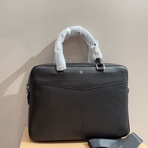 Luxe designer computertas, veelzijdige crossbody tas, klassieke messenger -tas, zakelijke tas, reistas, mode -handtas, uitgaande tas, attache case document case