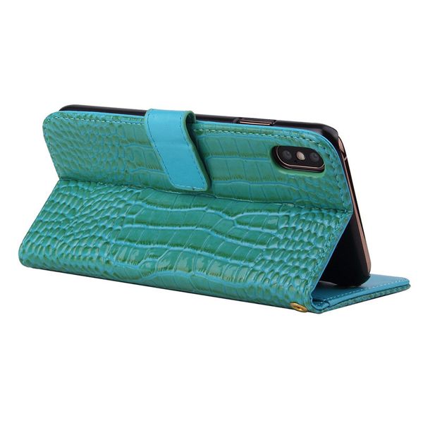 étuis de téléphone en cuir de crocodile de designer pour iphone 13 12 Mini 11 pro X XS Max XR 8 7 étui arrière à la mode ForSamsung Galaxy S21 S20 Note 20 10 couverture