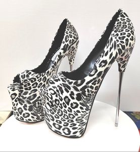 Luxe ontwerper Crossdresser schoenen vrouwelijke platforms 22 cm dunne hoge hakken sexy ronde teen clubpompen dames bruiloft stiletto voor meisjeslaarzen
