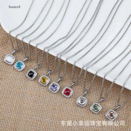 Designer de luxe David Yumans Yurma Bijoux Bracelet Bijoux Collier Populaire Vendre 7 mm Collier Petite Chaîne en acier inoxydable 506