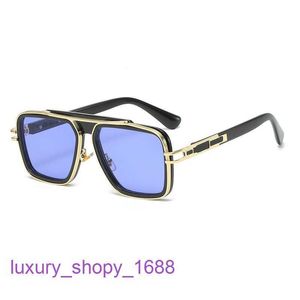 Luxe designer dita zonnebrillen te koop online shop Metal Trend Dita zonnebril voor heren en dames Square LXN EVO 95882 met gigt box W54N