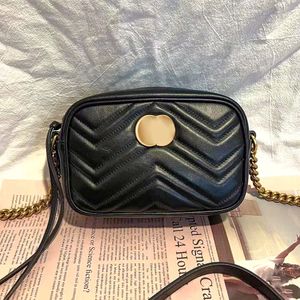 Luxe Designer Mode Camera Clutch Tassen Tote Cases Marmont Dames Heren Crossbody Tassen Originele Schoudertas Echt Leer Zakken Handtassen Riem Gewatteerde Ketting