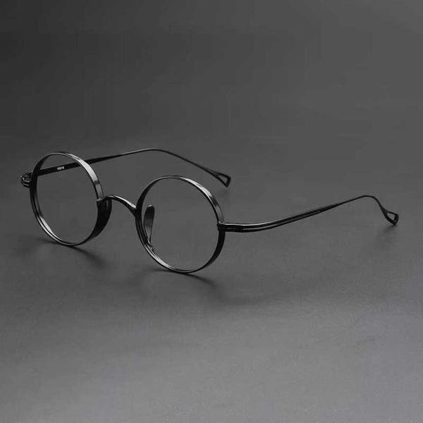 Lunettes de soleil de mode de créateurs de luxe 20% de réduction 22 lunettes Wannian Turtle du même type mâle ultra-léger en titane pur ovale hauteur myopie monture femme