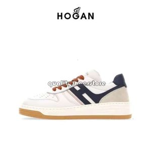 Luxe ontwerper H 630 Casual schoenen H630 Dames voor man Summer Fashion Smooth Calfskin Ed Suede lederen Hoge kwaliteit Hogans Sneakers Maat 38-45 Herhaalschoenen 132