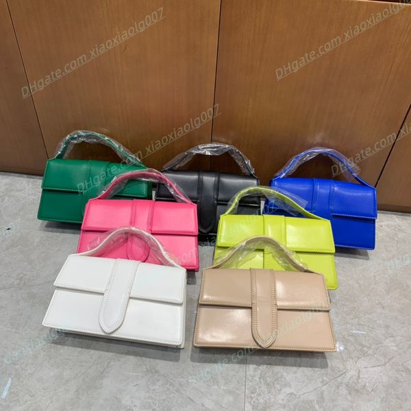 Bolsos de diseñador de lujo Bolso bandolera Le Bambino chiquito Bolsos de cuero genuino para mujer Bolsos de hombro de moda para mujer Bolsos de embrague tipo billetera