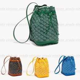 Luxe designer handtassen Drawstring Tassen damesemmer Saigon Pochette lederen tassen tote klassieke petit flot l crossbody dame schoudertas portemonnee portemonnee handtas