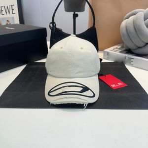 Luxe designer hoed geborduurde honkbalpet vrij casual klassieke honderd d letters nemen zonbescherming designer letters verstelbare fit hoed casquette hoed