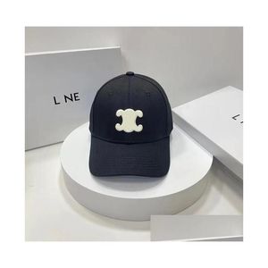 Chapeau de créateur de luxe brodé de baseball casquette femelle Casquette décontractée Casquette cent prends la protection solaire livraison dhrnu