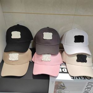 Chapeau de designer de luxe brodé casquette de baseball femme été décontracté casquette cent prendre chapeau de soleil de protection solaire