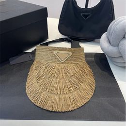 Sombrero de diseñador de lujo Gorra de visera de verano de alta calidad Estilo de viaje de moda de ocio bueno agradable