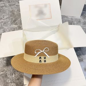 Luxe designer hoed Straw Hat Fashion Summer Beach Hat Fisherman Hat Holiday Travel Gebreide hoed vizier Flat Hat met Belt Hat CAD24051802