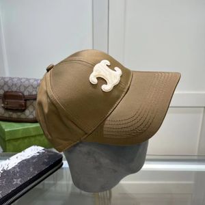 Chapeau de concepteur de luxe Femmes Broided Baseball Cap feme