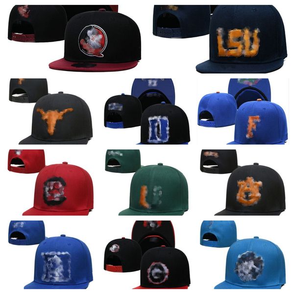 Chapeaux de créateurs de luxe Snapback college Baseball Snapbacks Toutes les équipes logo Broderie Coton Basketball Football Chapeaux Hip Hop Sports de plein air Mesh Beanies Flex Hat