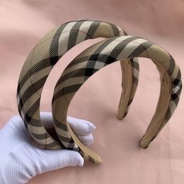 Luxe designer hoofdbanden rooster streep print haarbands voor vrouwen meisje merk elastische hoofdband sport fitness hoofdband hoofd wrap