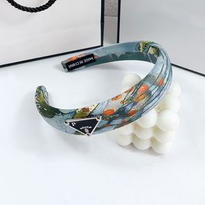 Diseñador de lujo Diademas Mujeres Color Sólido Marca Letra P Francés Triángulo Invertido Hairband Moda Mujer Otoño Deporte Aro de Pelo Vintage Accesorios para la Cabeza Regalo