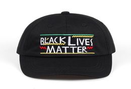 Luxe Designer Hoge Kwaliteit Black Lives Matter Baseball Cap Borduren Voor Mannen Vrouwen Hip Hop Hoed Vader Hoed Bone Garros Snapbacks Go3668448