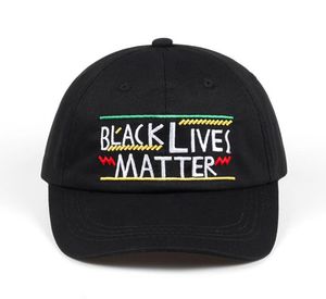 Designer de luxe de haute qualité Black Lives Matter Baseball Cap Broide pour hommes femmes hip hop chapeau papa Bone Garros Snapbacks go6068093