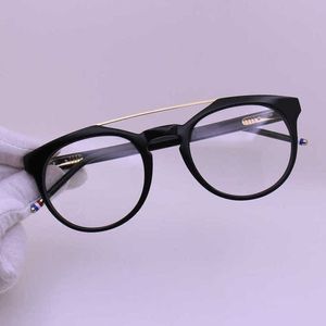 Luxe designer hoogwaardige zonnebril 20% korting op TB408 grote gezichtsronde ronde frame bril mode Koreaanse versie Myopia optisch ultralicht