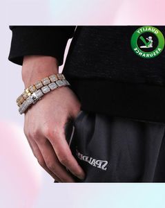 Luxe ontwerper hiphop sieraden heren armbanden diamant tennis armband bling armband ijsketens charmes rapper mode -accessor4530948