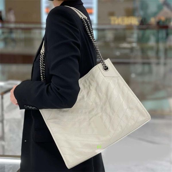 Bolso de diseñador de lujo Bolso de hombro de moda para mujer Bolso de compras de cuero genuino Bolso cruzado para mujer Bolsos de compras para mujer Bolso de trabajo para dama