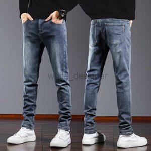 Jeans de créateurs de luxe pour hommes jeans pour hommes tube droit des hommes en vrac Nouveau pantalon décontracté décontracté pantalon de mode de vêtements pour hommes élastiques surdimensionnés