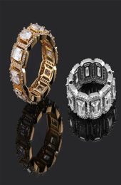 Bijoux de créateur de luxe Men de boucles Bling Diamond Diamond Bands de mariage hip hop juif iced Out Love Ring Gold Silver Fashion Nouveau Anillo PA9204063