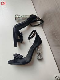 Designer de luxe Keira Baroque Talon Slingbacks Talons Chaussures Pop Talons Slip Sur Sandales Pantoufles Avec Boîte