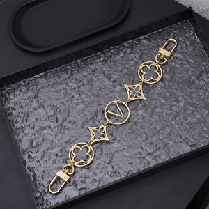 Designer de luxe Keychain Twiggy Chain Gold Letters Fashion Womens Sac charme de luxe Course de luxe alliage Classic Key Rings -6KB48