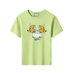 luxe designer kinder t-shirts 100% katoen fashion tee G merk cartoon Animal logo t-shirt voor stijlvolle kinderen zomerkleding CHD2310182