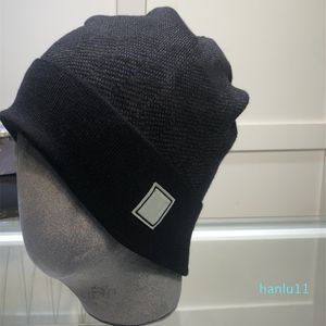 Chapeau de lettre en treillis de luxe - Chapeaux en laine tricotés en cachemire pour la fourniture d'accessoires de mode unisexe